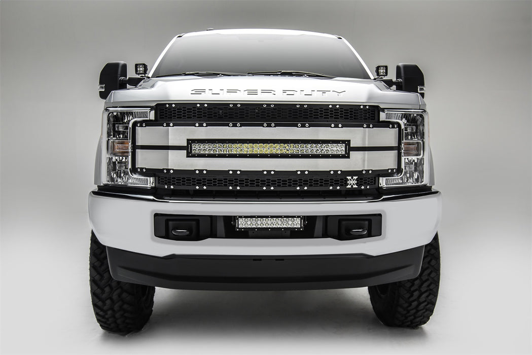 ZROADZ Z365471 Hood Hinge LED Bracket; Mounts [2] 3 in. LED Pod Lights; - Truck Part Superstore