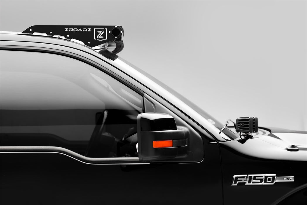 ZROADZ Z365601-KIT4 Hood Hinge LED Kit; Incl. [4] 3 in. LED Pod Lights And Universal Wiring Harness; - Truck Part Superstore