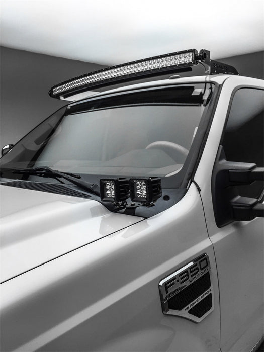 ZROADZ Z365631-KIT4 Hood Hinge LED Kit; Incl. [4] 3 in. LED Pod Lights And Universal Wiring Harness; - Truck Part Superstore