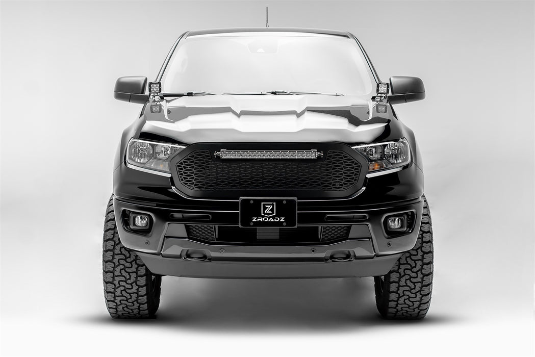 ZROADZ Z365821-KIT2 Hood Hinge LED Kit; Incl. [2] 3 in. LED Pod Lights And Universal Wiring Harness; - Truck Part Superstore