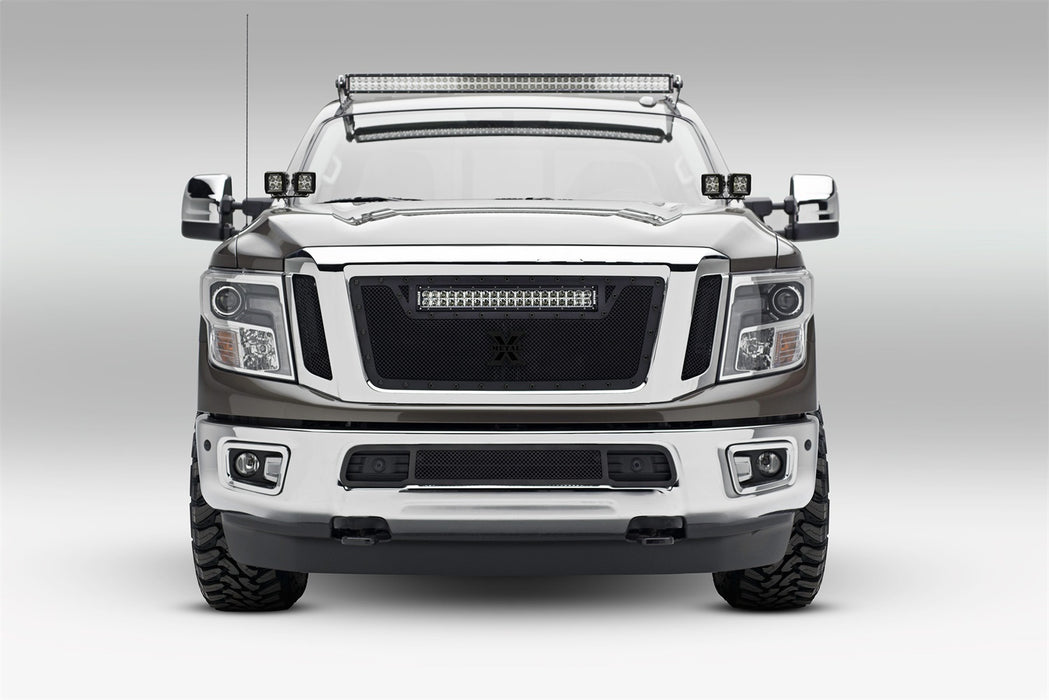 ZROADZ Z367581-KIT4 Hood Hinge LED Kit; Incl. [4] 3 in. LED Pod Lights And Universal Wiring Harness; - Truck Part Superstore