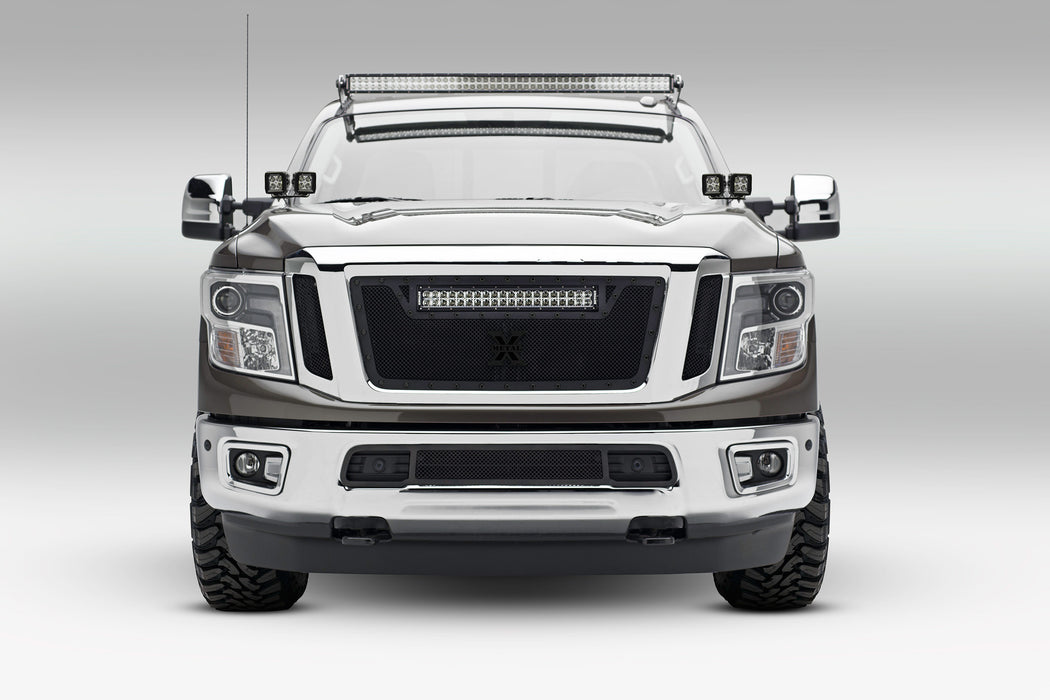 ZROADZ Z367581-KIT4 Hood Hinge LED Kit; Incl. [4] 3 in. LED Pod Lights And Universal Wiring Harness; - Truck Part Superstore
