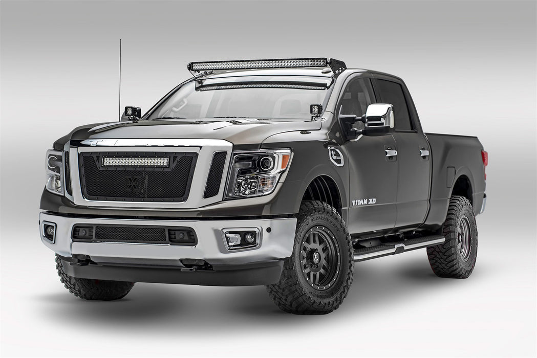 ZROADZ Z367581 Hood Hinge LED Bracket; Mounts [2] 3 in. LED Pod Lights; - Truck Part Superstore
