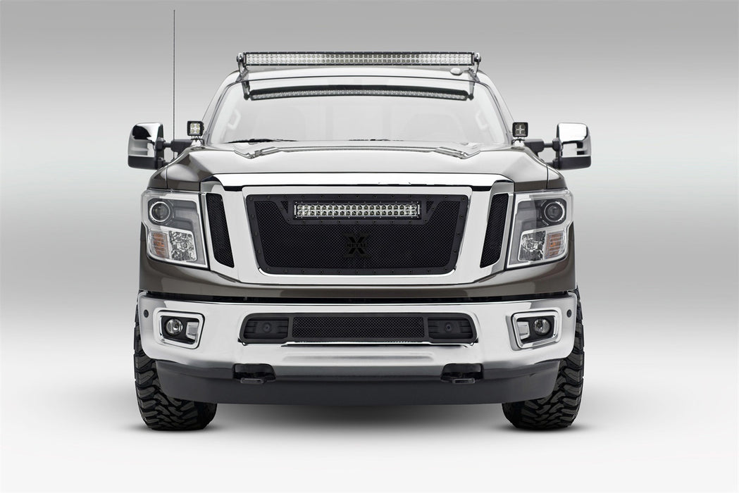 ZROADZ Z367581 Hood Hinge LED Bracket; Mounts [2] 3 in. LED Pod Lights; - Truck Part Superstore
