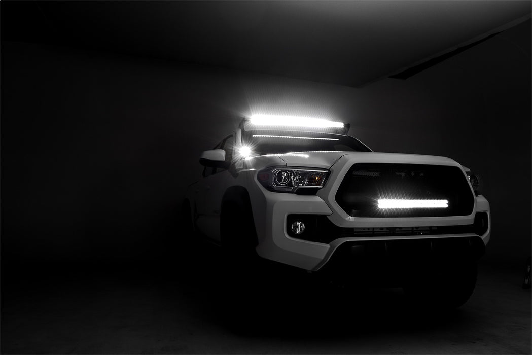 ZROADZ Z369401 Hood Hinge LED Bracket; Mounts [2] 3 in. LED Pod Lights; - Truck Part Superstore