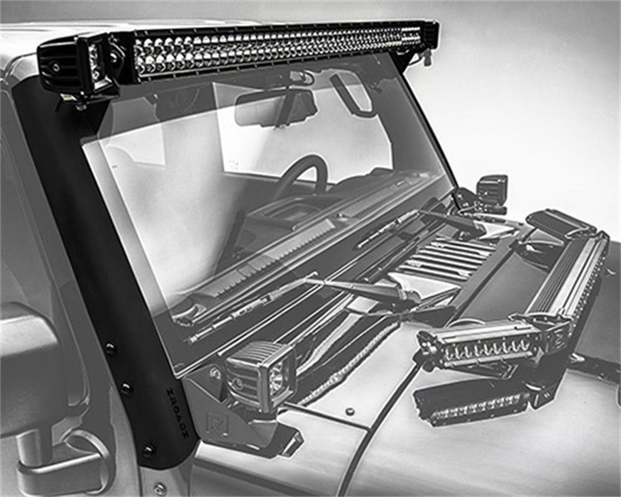 ZROADZ Z374811 Front Roof LED Light Bar Bracket - Truck Part Superstore