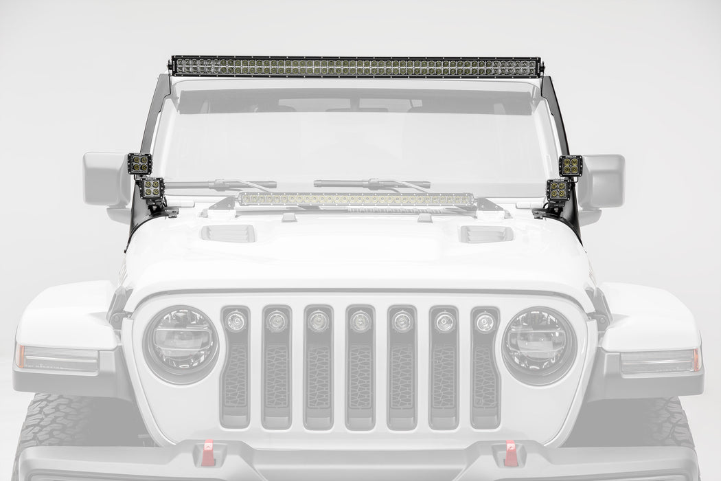 ZROADZ Z374831-KIT4 Front Roof LED Kit - Truck Part Superstore