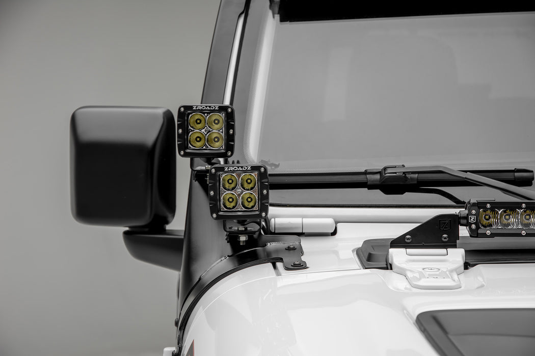 ZROADZ Z374831-KIT4 Front Roof LED Kit - Truck Part Superstore