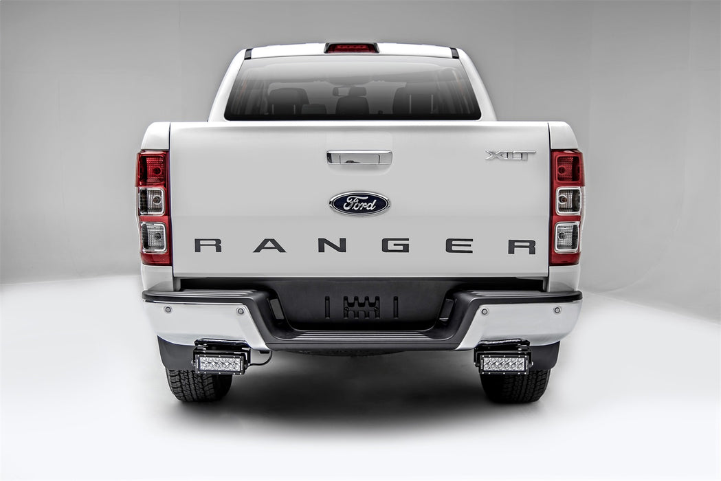 ZROADZ Z385761 Rear Bumper LED Light Bar Bracket; Mounts [2] 6 in. Straight Light Bar; - Truck Part Superstore