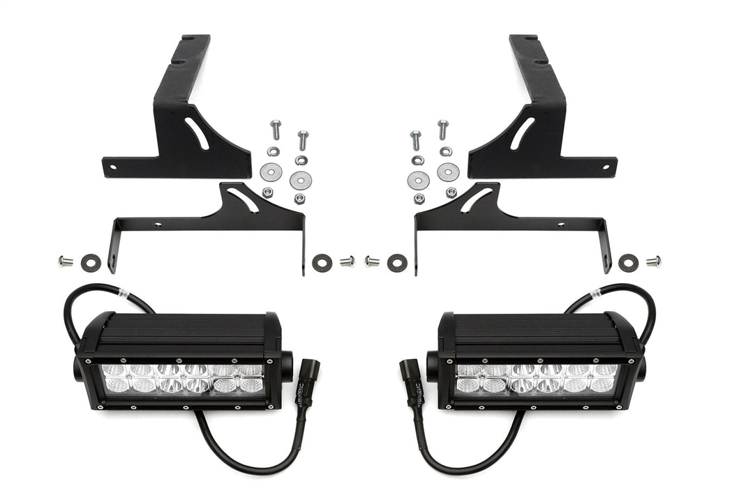 ZROADZ Z389401 Rear Bumper LED Light Bar Bracket; Mounts [2] 6 in. Straight Light Bar; - Truck Part Superstore