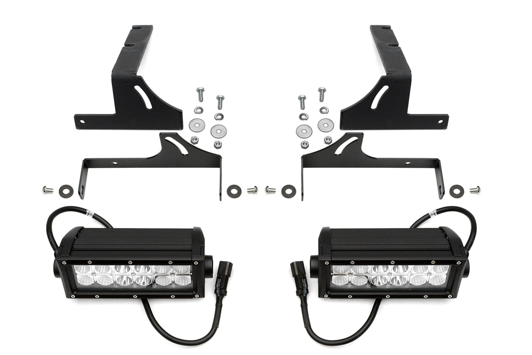 ZROADZ Z389411 Rear Bumper LED Light Bar Bracket; Mounts [2] 6 in. Straight Light Bar; - Truck Part Superstore