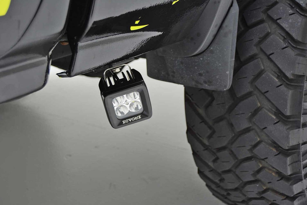 ZROADZ Z390001 Universal Panel Clamp LED Bracket; Mounts [1] 3 in. LED Pod Lights; - Truck Part Superstore