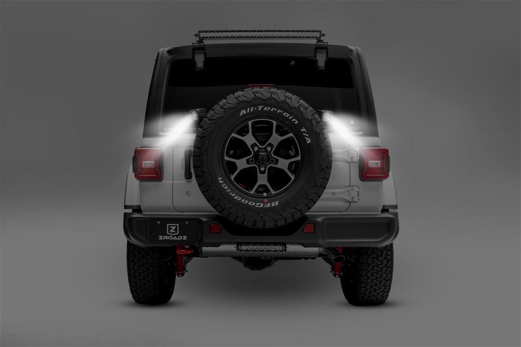 ZROADZ Z394951-KIT Rear Tire Carrier LED Kit - Truck Part Superstore