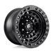 Fuel 1PC D10117907545 D101 17X9 5X5.0 MT-BLK -15MM - Truck Part Superstore