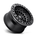 Fuel 1PC D10117908445 D101 17X9 6X5.5 MT-BLK -15MM - Truck Part Superstore