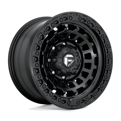 Fuel 1PC D63317908245 D633 17X9 8X6.5 MT-BLK -12MM - Truck Part Superstore