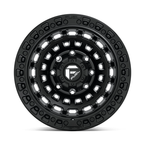 Fuel 1PC D63317908245 D633 17X9 8X6.5 MT-BLK -12MM - Truck Part Superstore