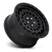 Fuel 1PC D633178067+38 D633 17X8 5X4.5 MT-BLK 38MM - Truck Part Superstore