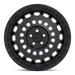 Fuel 1PC D6331780C6+38 D633 17X8 5X100 MT-BLK 38MM - Truck Part Superstore