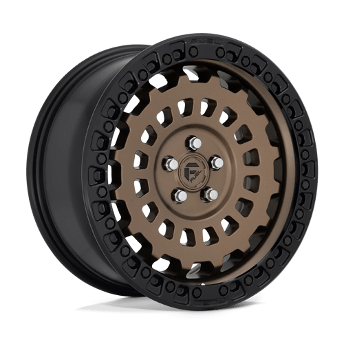 Fuel 1PC D6341780C6+38 D634 17X8 5X100 MT-BRNZ-BBR 38MM - Truck Part Superstore