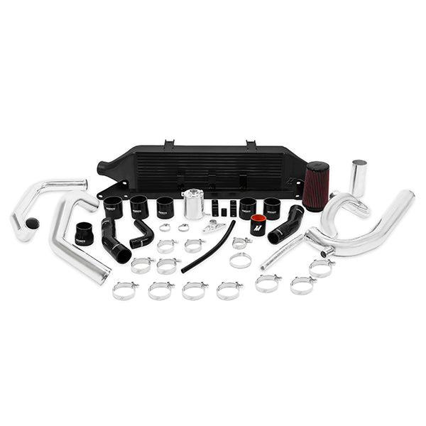 Mishimoto MMINT-WRX-01AIBK Front-Mount Intercooler Kit, fits Subaru WRX/STI 2001-2007 - Truck Part Superstore