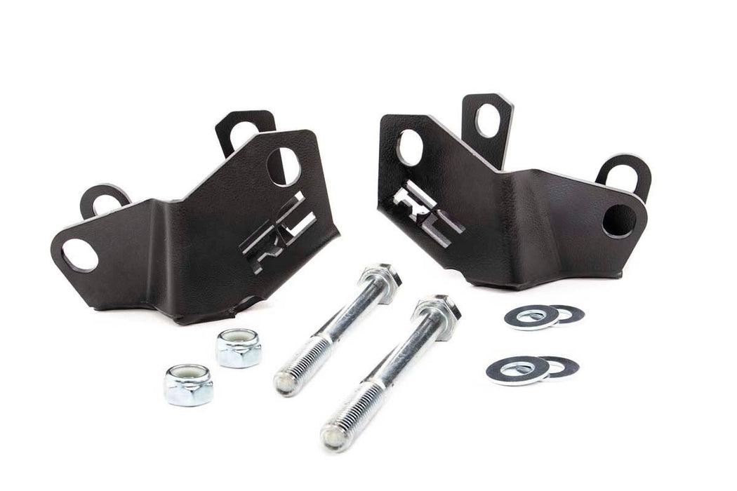 Rough Country 10589 Jeep Rear Lower Control Arm Skid Plate Kit 18-20 Wrangler JL Rough Country - Truck Part Superstore