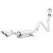 Mishimoto MMEXH-FIST-14RP Ford Fiesta ST Cat-Back Exhaust, 2014-2019 Resonated, Polished Tips - Truck Part Superstore