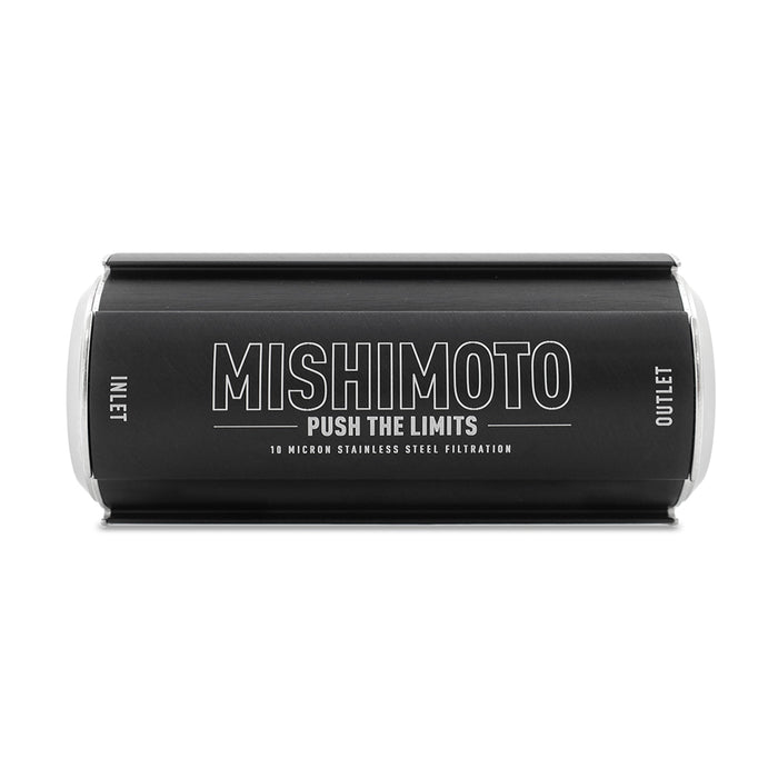 Mishimoto MMFF-ST-S010 Mishimoto High-Performance -10AN Fuel Filter, 10-Micron Stainless-Steel Insert - Truck Part Superstore
