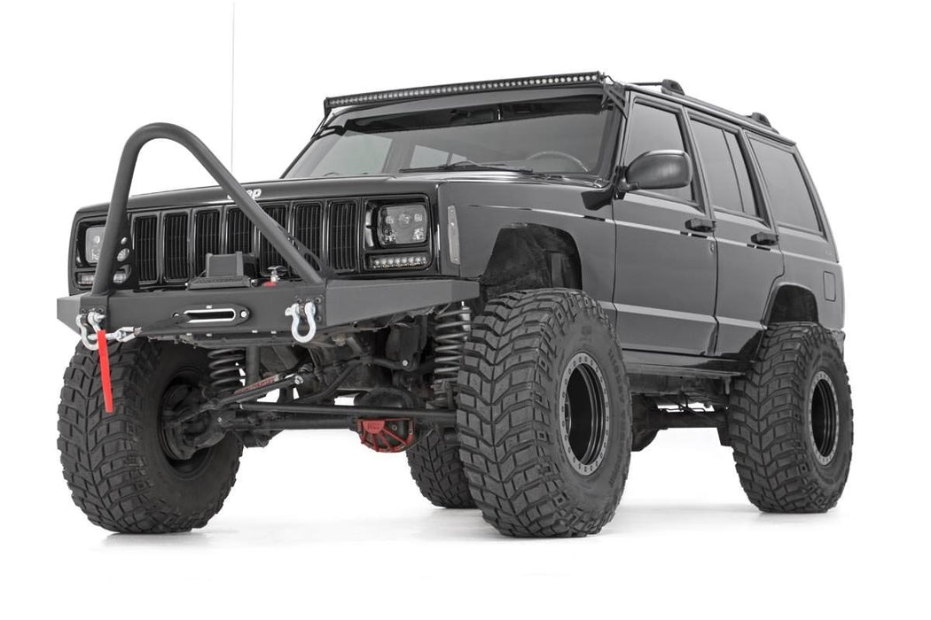 Rough Country 10570 Jeep Front Winch Bumper 84-01 Cherokee XJ Rough Country - Truck Part Superstore