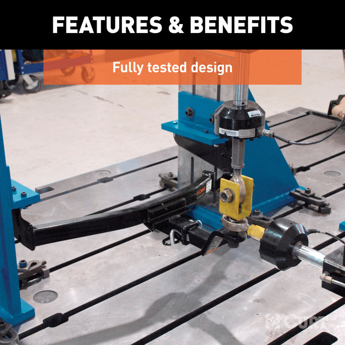 CURT 13088 Class 3 Hitch; 2in.; Select Nissan Pathfinder; Infiniti QX4 (Square Tube Frame) - Truck Part Superstore