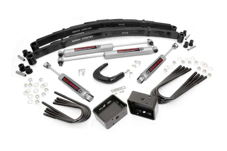 Rough Country 150.2 4 Inch Suspension Lift Kit 77-91 C20/K20/C15/K15 77-87 C20/K20 Rough Country - Truck Part Superstore