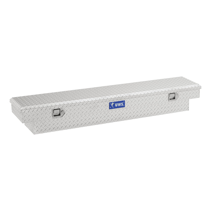 UWS TBS-69-SL Bright Aluminum 69in. Slim-Line Crossover Truck Tool Box (LTL Shipping Only) - Truck Part Superstore