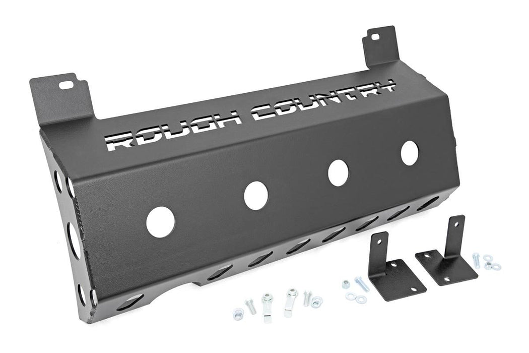 Rough Country 10599 Jeep Muffler Skid Plate 18-20 Wrangler JL Rough Country - Truck Part Superstore