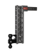 GEN-Y Hitch GH-528 MEGA-DUTY 2" Shank 17.5" Drop 2K TW 16K Hitch Dual-Ball Pintle Lock & Stabilizer - Truck Part Superstore