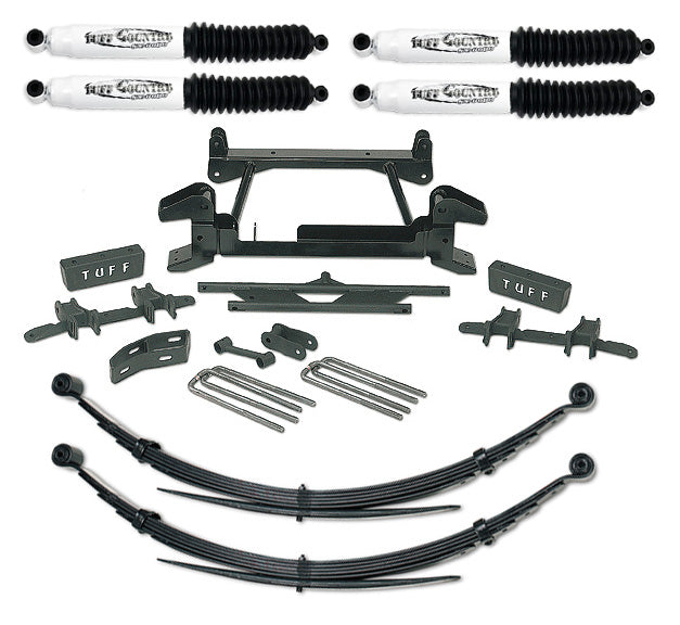 Tuff Country 16822K 6 Inch Lift Kit 88-97 Chevy/GMC Truck K2500/3500 4x4 8 Lug w/Rear Leaf Springs Fits Models with Cast Lower Control Arms Only Tuff Country - Truck Part Superstore