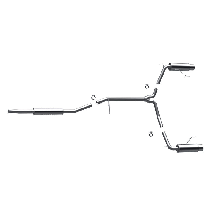 MagnaFlow Exhaust Products 16686 Street Series Stainless Cat-Back System - Truck Part Superstore