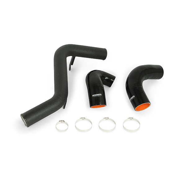 Mishimoto MMICP-FOST-13HWBK Ford Focus ST Hot-Side Intercooler Pipe, 2013-2018 Wrinkle Black - Truck Part Superstore