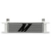 Mishimoto MMOC-10WT Universal 10-Row Oil Cooler, White - Truck Part Superstore
