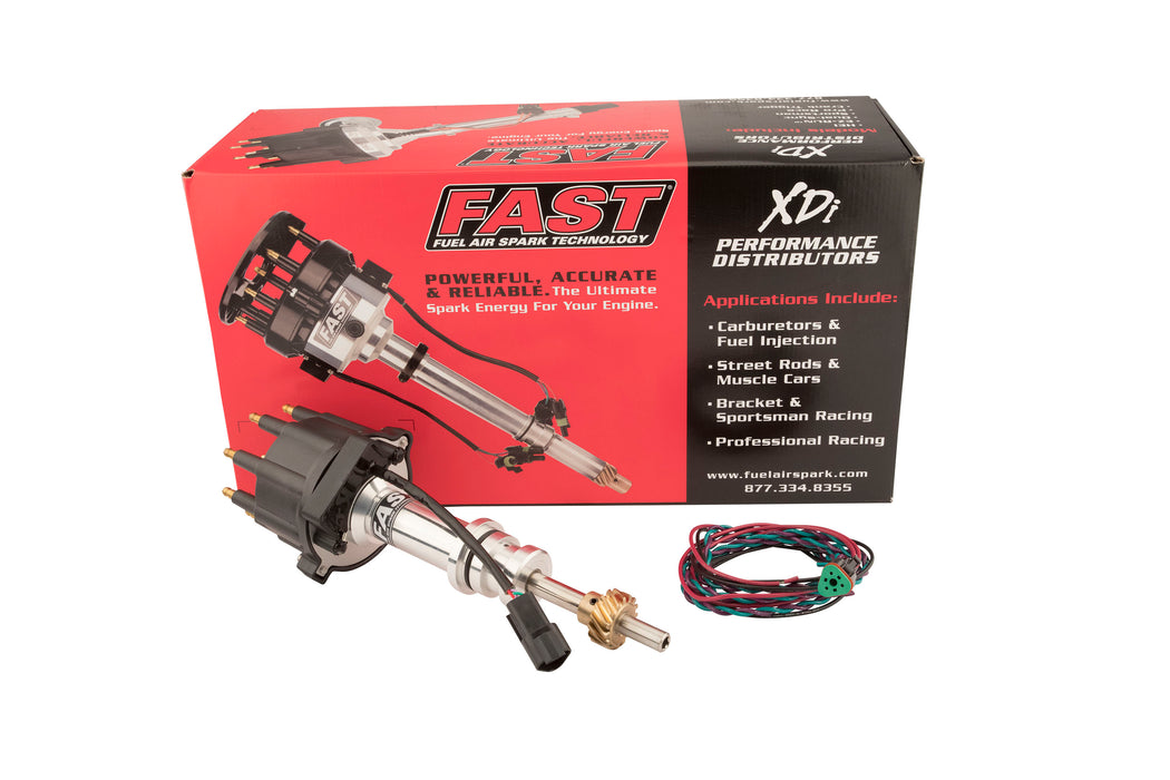 FAST 1000-1611EFI XDi Race EFI Distributor for Ford Small Block w/ Small Cap - Truck Part Superstore
