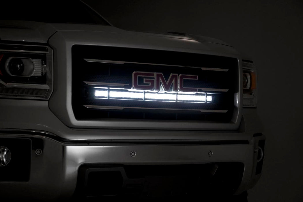 Rough Country 70625 30 Inch Curved Cree LED Grille Kit Single Row 14-18 Silverado/Sierra 1500 Rough Country - Truck Part Superstore