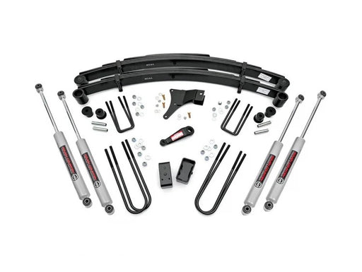 Rough Country 4918630 4 Inch Suspension Lift Kit 86-97 4WD Ford F-350 Rough Country - Truck Part Superstore
