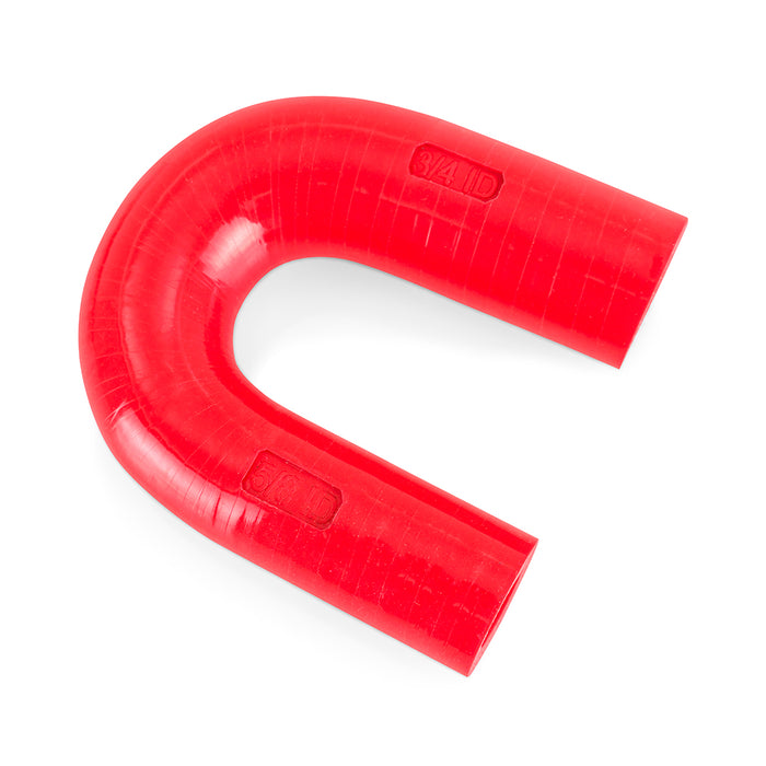 Mishimoto MMHOSE-LSHB-RD Silicone GM LS V8 Heater Core Bypass Hose, Red - Truck Part Superstore