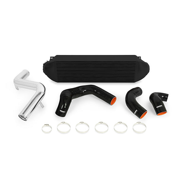 Mishimoto MMINT-FOST-13KPBK Ford Focus ST Intercooler Kit, 2013-2018, Black Cooler, Polished Pipes - Truck Part Superstore