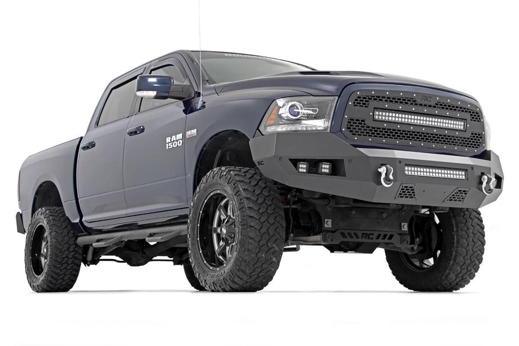 Rough Country 10774 RAM Heavy-Duty Front LED Bumper 13-18 1500 Rough Country - Truck Part Superstore