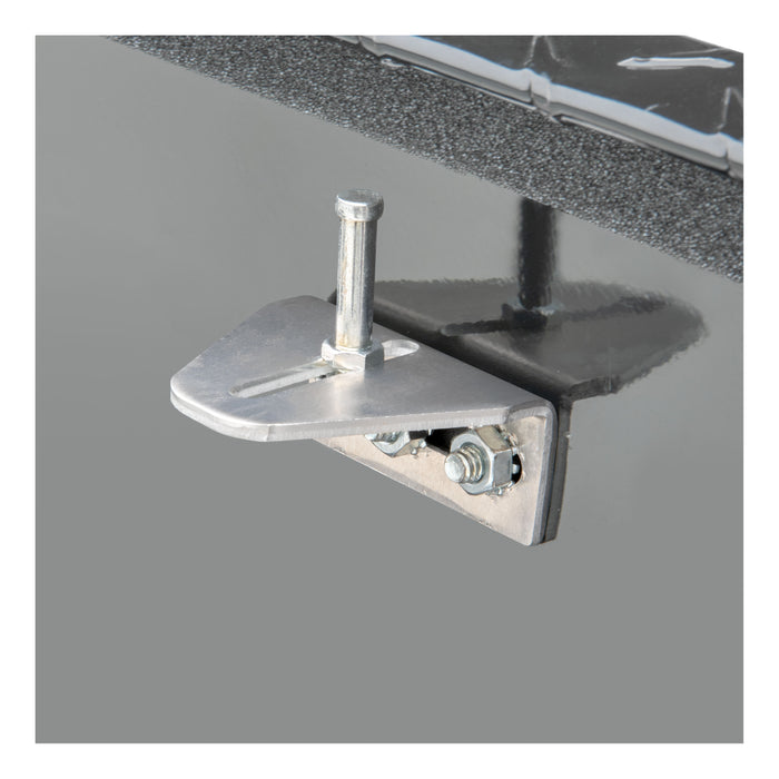 UWS TBV-34-LP-BLK Gloss Black Aluminum 34in. Trailer Tongue Box with Low Profile (LTL Shipping Onl - Truck Part Superstore