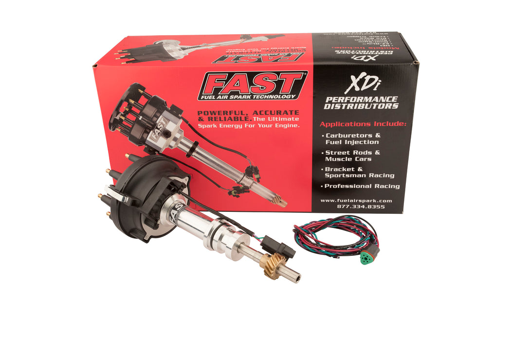 FAST 1000-1612EFI XDi Race EFI Distributor for Ford 351 Windsor w/ Large Cap - Truck Part Superstore