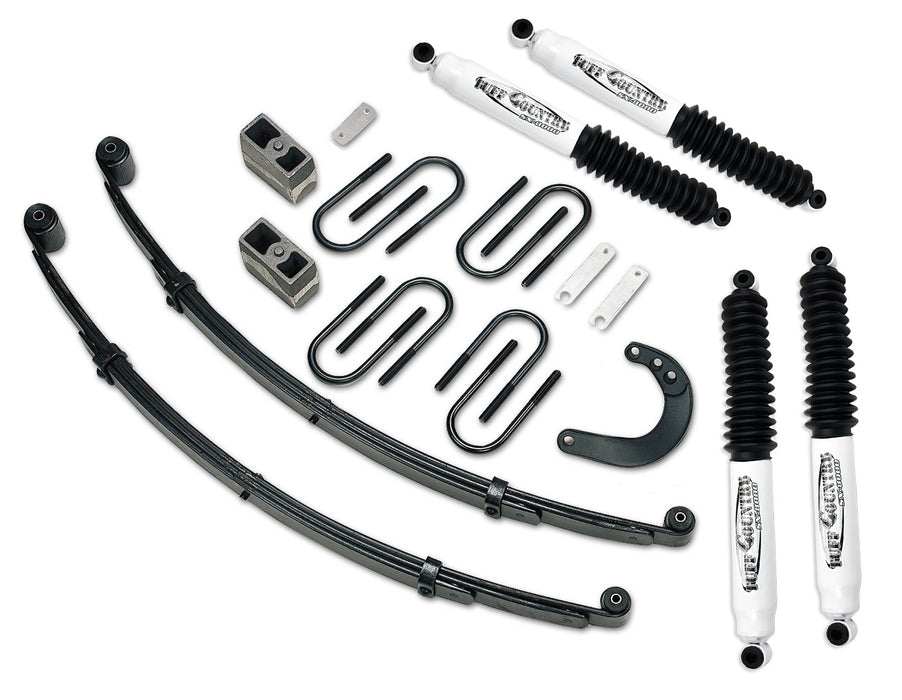 Tuff Country 14720KN 4 Inch Lift Kit 73-87 Chevy/GMC Truck/Suburban 3/4 Ton 4x4 K20 w/ SX8000 Shocks EZ-Ride Tuff Country - Truck Part Superstore