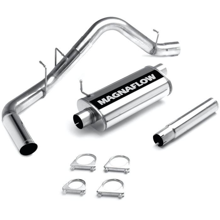 MagnaFlow Exhaust Products 15656 Street Series Stainless Cat-Back System - Truck Part Superstore