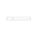 Mishimoto MMPROMO-STK-SSM Small Silver Mishimoto Decal, 1.5 x 10 - Truck Part Superstore
