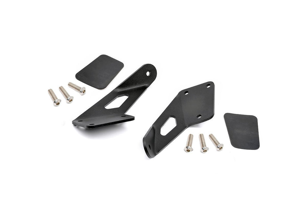 Rough Country 70210 Jeep 20 Inch LED Light Bar Hood Mounts 97-06 Wrangler TJ Rough Country - Truck Part Superstore